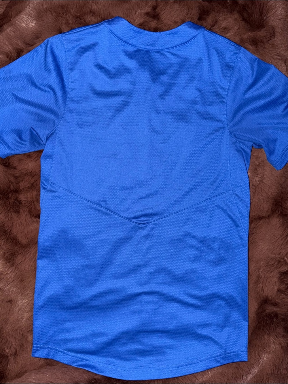 Nike Royal Blue DUKE Baseball Jersey with White Lettering Size Small - Picture 3 of 4